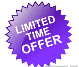 Limited time offer
